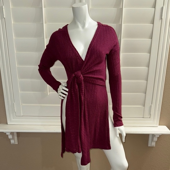 Free People Fall For You Tunic Top Sweet Myrtle - Picture 1 of 14